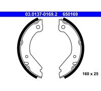 Kit ganasce, Freno stazionamento 03.0137-0169.2 ATE per VOLVO 240 240 Kombi 760