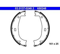Kit ganasce, Freno stazionamento 03.0137-0248.2 ATE per BMW 3 3 Coupé 3 Touring