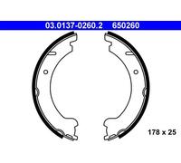 Kit ganasce, Freno stazionamento 03.0137-0260.2 ATE per VOLVO 850 850 Familiare