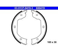 Kit ganasce, Freno stazionamento 03.0137-0419.2 ATE per BMW VW