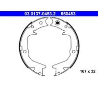 Kit ganasce, Freno stazionamento 03.0137-0453.2 ATE per MITSUBISHI OUTLANDER I
