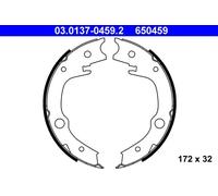 Kit ganasce, Freno stazionamento 03.0137-0459.2 ATE per TOYOTA AVENSIS Familiare