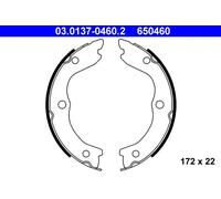 Kit ganasce, Freno stazionamento 03.0137-0460.2 ATE per NISSAN X-TRAIL I