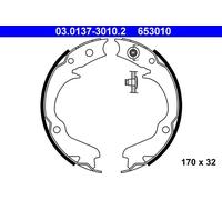 Kit ganasce, Freno stazionamento 03.0137-3010.2 ATE per SUBARU IMPREZA Familiare