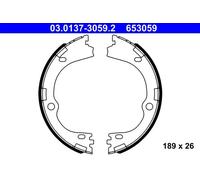 ATE 03.0137-3059.2 Ganasce freno a mano