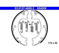 Kit ganasce, Freno stazionamento 03.0137-4008.2 ATE per VW MERCEDES-BENZ