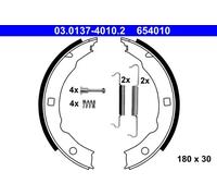 Set di ganasce freno, freno di stazionamento ATE 03.0137-4010.2