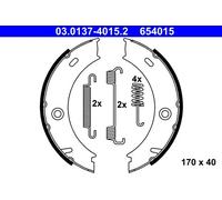 Kit ganasce, Freno stazionamento 03.0137-4015.2 ATE per VW MERCEDES-BENZ