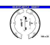 Set di ganasce freno, freno di stazionamento ATE 03.0137-4017.2