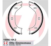 Kit ganasce, Freno stazionamento 10990.104.2 ZIMMERMANN per BMW ALFA ROMEO