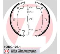 ZIMMERMANN 10990.106.1 Ganasce freno a mano