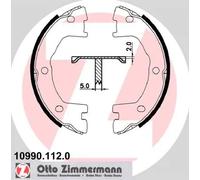 Kit ganasce, Freno stazionamento 10990.112.0 ZIMMERMANN per IVECO RENAULT TRUCKS