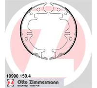 Kit ganasce, Freno stazionamento 10990.150.4 ZIMMERMANN per TOYOTA LEXUS NISSAN