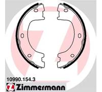 ZIMMERMANN 10990.154.3 Ganasce freno a mano