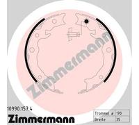 ZIMMERMANN 10990.157.4 Ganasce freno a mano