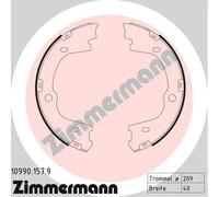 Kit ganasce, Freno stazionamento 10990.157.9 ZIMMERMANN per HYUNDAI H-1 Cargo