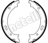 Kit ganasce, Freno stazionamento 53-0361 METELLI per JEEP GRAND CHEROKEE III