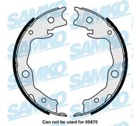Kit ganasce, Freno stazionamento 81034 SAMKO per NISSAN TOYOTA RENAULT LEXUS