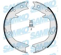 Kit ganasce, Freno stazionamento 88920 SAMKO per MITSUBISHI CHRYSLER SUBARU