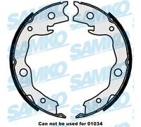 Kit ganasce, Freno stazionamento 89870 SAMKO per NISSAN TOYOTA RENAULT LEXUS