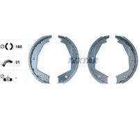 Kit ganasce, Freno stazionamento 91054700 TEXTAR per PEUGEOT CITROËN FIAT LANCIA