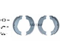 Kit ganasce, Freno stazionamento 91065700 TEXTAR per KIA SORENTO I SORENTO I VAN