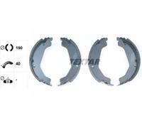 Textar Ganasce freno a mano 91068400 Kit per Hyundai Terracan