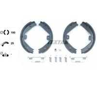 Set di ganasce freno, freno di stazionamento TEXTAR 91069100