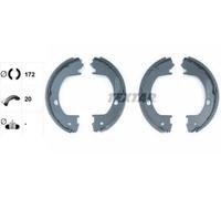 Kit ganasce, Freno stazionamento 91071900 TEXTAR per CHRYSLER DODGE