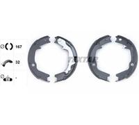 TEXTAR 91075400 Ganasce freno a mano