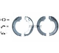 Set di ganasce freno, freno di stazionamento TEXTAR 91077300