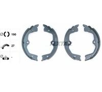 Kit ganasce, Freno stazionamento 91077700 TEXTAR per HONDA CIVIC VIII Tre volumi