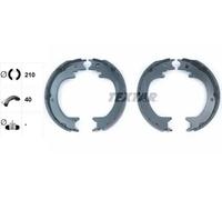 Kit ganasce, Freno stazionamento 91083800 TEXTAR per MITSUBISHI PAJERO IV