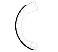 TEXTAR 91086300 Ganasce freno a mano