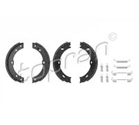 Kit ganasce, Freno stazionamento Assale posteriore 112 172 TOPRAN per VW