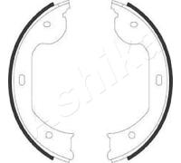 Kit ganasce, Freno stazionamento Assale posteriore 55-00-0104 ASHIKA per BMW VW