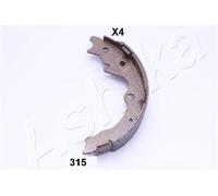 Kit ganasce, Freno stazionamento Assale posteriore 55-03-315 ASHIKA per MAZDA