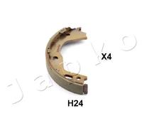 Kit ganasce, Freno stazionamento Assale posteriore 55H24 JAPKO per HYUNDAI KIA
