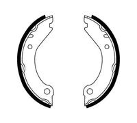 Kit ganasce, Freno stazionamento Assale posteriore con materiale d'attrito ABE