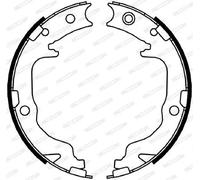 Kit ganasce, Freno stazionamento FSB4059 FERODO per MITSUBISHI JEEP DODGE LANCIA