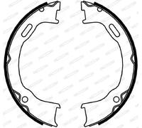 Set di ganasce freno, freno di stazionamento FERODO FSB4061