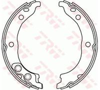 Kit ganasce, Freno stazionamento GS8715 TRW per CITROËN FIAT PEUGEOT