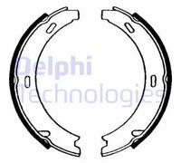 Set di ganasce freno, freno di stazionamento DELPHI LS1637