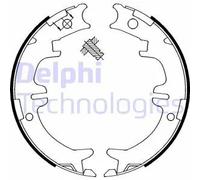 Set di ganasce freno, freno di stazionamento DELPHI LS1892