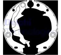 Kit ganasce, Freno stazionamento LS2017 DELPHI per KIA HYUNDAI