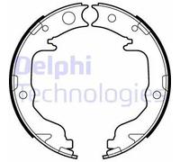 Kit ganasce, Freno stazionamento LS2026 DELPHI per MITSUBISHI DODGE JEEP PEUGEOT