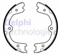 DELPHI LS2037 Kit ganasce, Freno stazionamento per ACURA,HONDA,INFINITI,MERCEDES