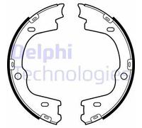 Set ganasce freno, freno di stazionamento DELPHI LS2086