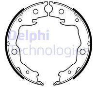 Kit ganasce, Freno stazionamento LS2116 DELPHI per NISSAN TIIDA Hatchback JUKE