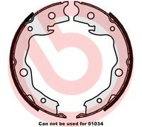 Kit ganasce, Freno stazionamento S 56 545 BREMBO per NISSAN TOYOTA RENAULT LEXUS